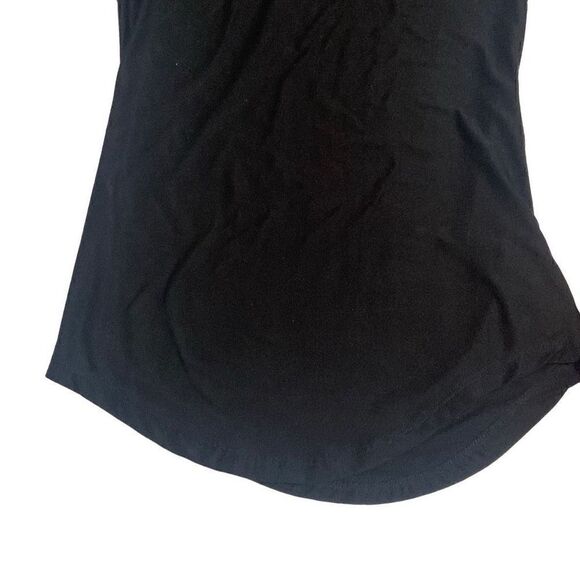 Lot of 2 Rue 21 Tops Junior Girls Sz Medium Pink Navy Good Vibes & Solid Black - Picture 4 of 10